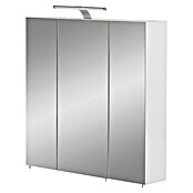 Schildmeyer LED-Spiegelschrank Roma (B x H: 70 x 75 cm, Mit Beleuchtung, Spanplatte, Weiß)