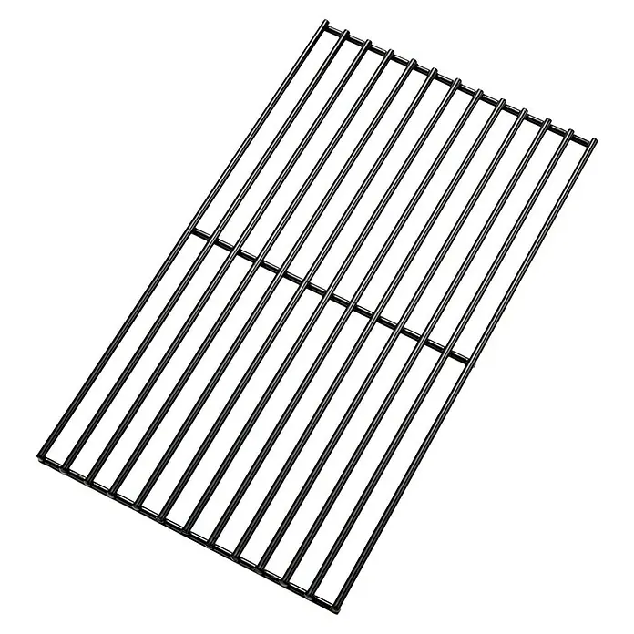 Grillstar Grillrost - L x B: 41,5 x 24 cm, Passend für: Grillstar Gasgrill Atlanta 450 II - Schwarzer Grillrost aus Metall, ideal zum Grillen von Fleisch und Gemüse. Robust und langlebig für den Einsatz im Freien.