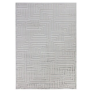 Kurzflorteppich Sahara III (Silber, 150 x 80 cm, 100 % Polypropylen)