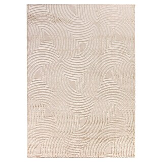 Kurzflorteppich Sahara II (Beige, 200 x 140 cm, 100 % Polypropylen)