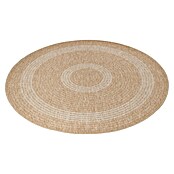 Outdoor-Teppich Comilla I (Beige, Durchmesser: 80 cm, 100 % Polypropylen) | BAUHAUS