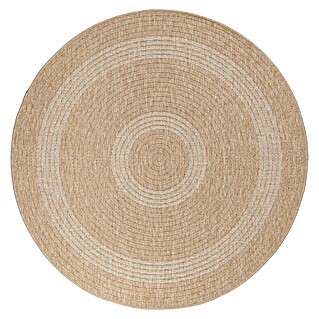 Outdoor-Teppich Comilla I (Beige, Durchmesser: 160 cm, 100 % Polypropylen)