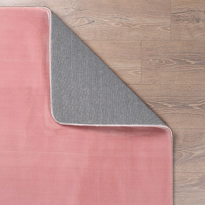 Kurzflorteppich Luxy (Rosa, 230 x 160 cm, 100 % Polyester) | BAUHAUS