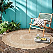 Outdoor-Teppich Comilla I (Beige, Durchmesser: 200 cm, 100 % Polypropylen) | BAUHAUS