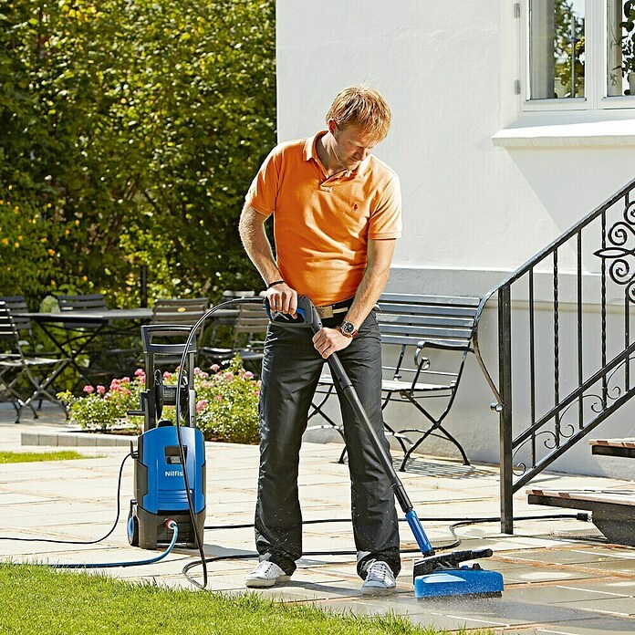 Nilfisk Hidrolimpiadora de alta presión (2.100 W, 145 bares, Capacidad de bombeo: 420 - 500 l/h)