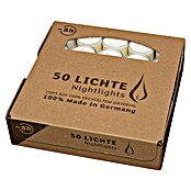 Teelichter Nightlights (50 Stk., Weiß) | BAUHAUS