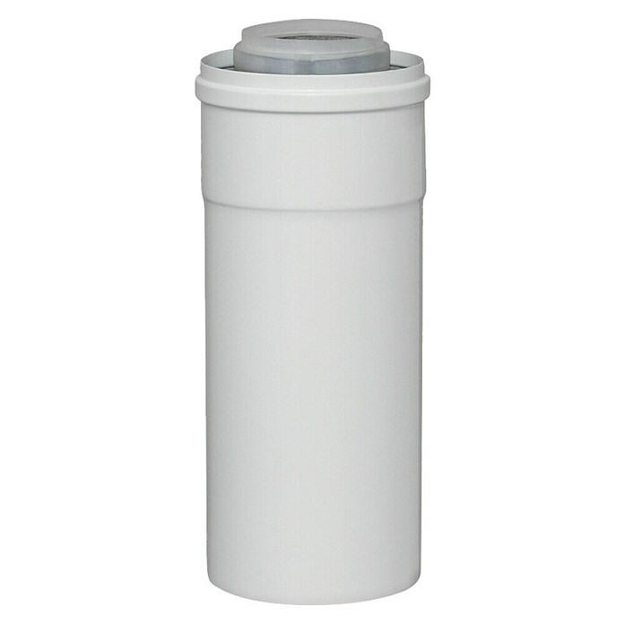 Practic Empalme para tubo coaxial Condensación (50 cm, Blanco) | BAUHAUS