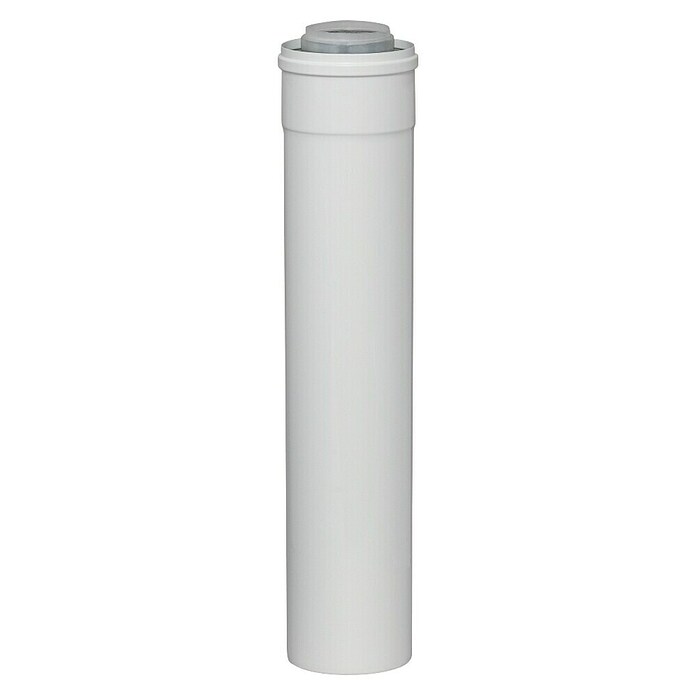 Practic Empalme para tubo coaxial Condensación (100 cm, Blanco) | BAUHAUS