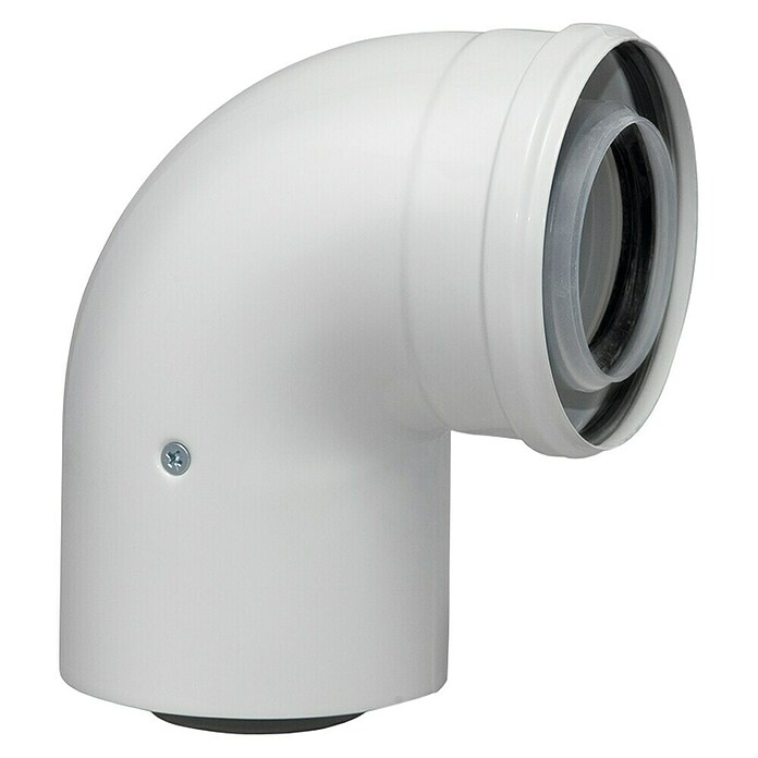 Practic Codo coaxial 87º (Diámetro: 60 mm) | BAUHAUS