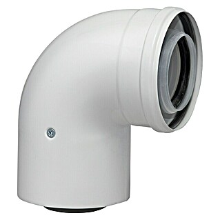 Practic Codo coaxial 87º (Diámetro: 60 mm)