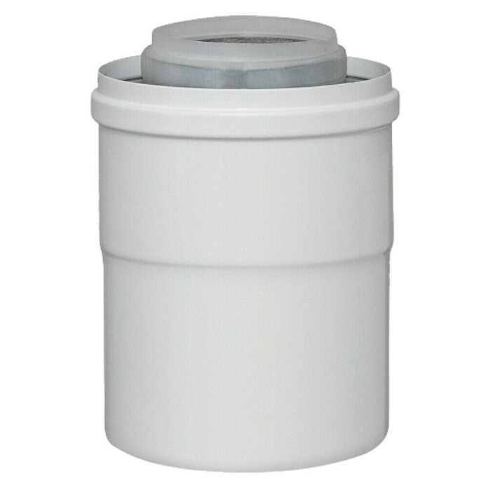 Practic Empalme para tubo coaxial Condensación (Largo: 25 cm, Blanco) | BAUHAUS