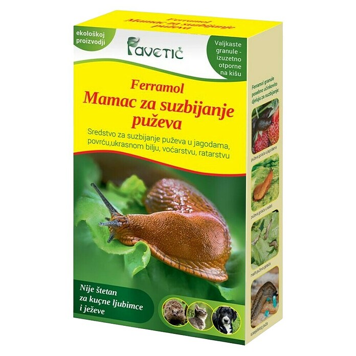 Sredstvo protiv puževa Ferramol  (500 g, Dopušteno u ekološkom uzgoju) | BAUHAUS