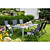 Sunfun Gartentisch Maja XXL (L x B: 280 x 100 cm, Glas)