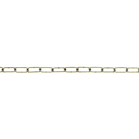 Stabilit Zierkette Meterware (Durchmesser: 2,8 mm, Stahl, Gold)