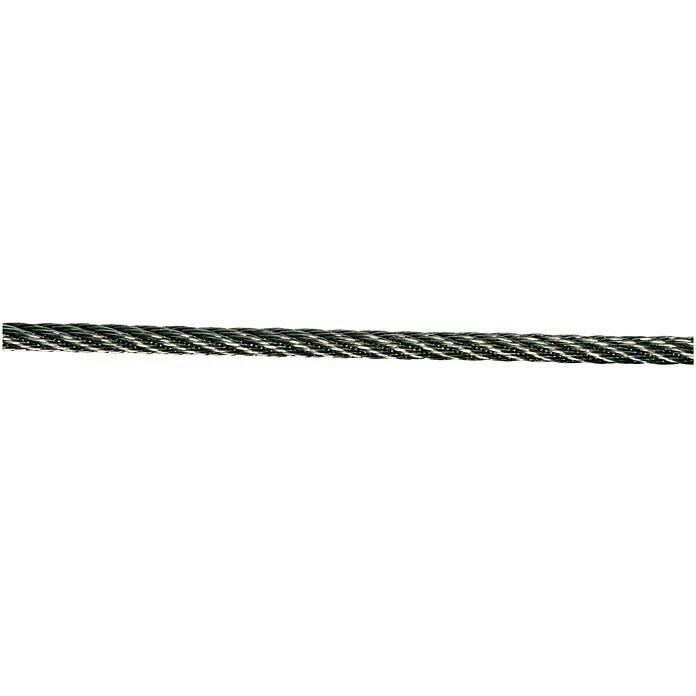 Stabilit Cable metálico (Diámetro: 4 mm, Carga soportada: 180 kg, Acero inoxidable 4401)