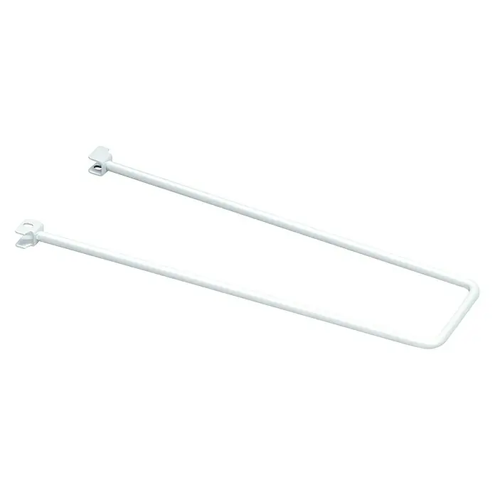 2 Schrankrohrlager Silber Kleiderstangenhalter Oval Zum Schrauben