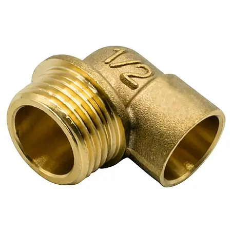 Codo de latón