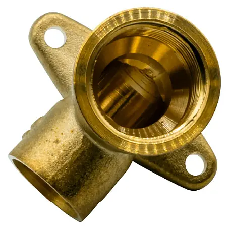 Codo de tubo de latón