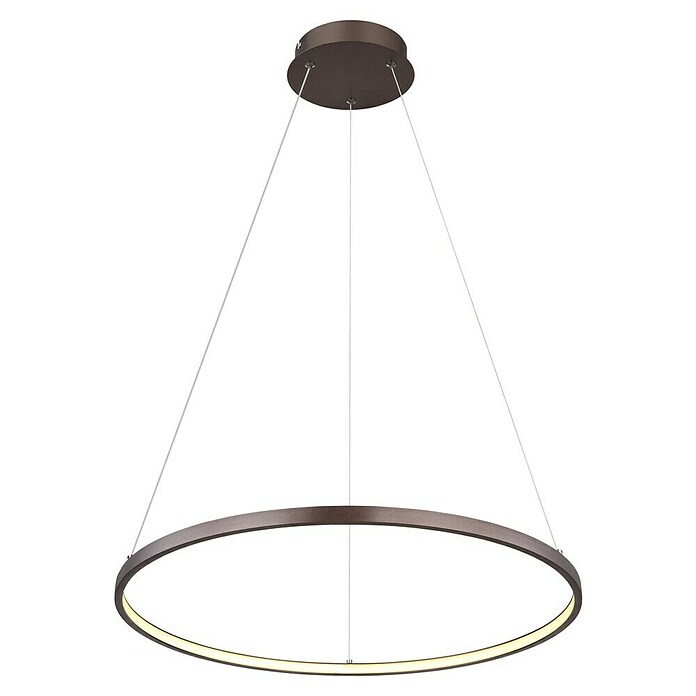 Globo LED viseća svjetiljka Ralph  (29 W, Smeđa, Ø x V: 60,5 x 120 cm) | BAUHAUS