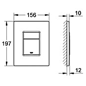 Grohe Placa de accionamiento Even (Blanco, 2 descargas) | BAUHAUS