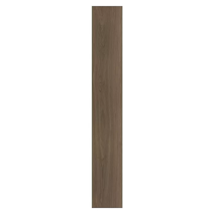 Parador Designbodenmuster Modular ONE Eiche Artemis kaffeebraun - 200 x 194 x 8 mm, Landhausdiele - Dunkelbraune Holzplatte mit natürlicher Maserung.