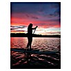 Paddle surf XQMax (L x An x Al: 320 x 76 x 15 cm, Carga útil: 150 kg, Hinchable, Blanco/Naranja) | BAUHAUS