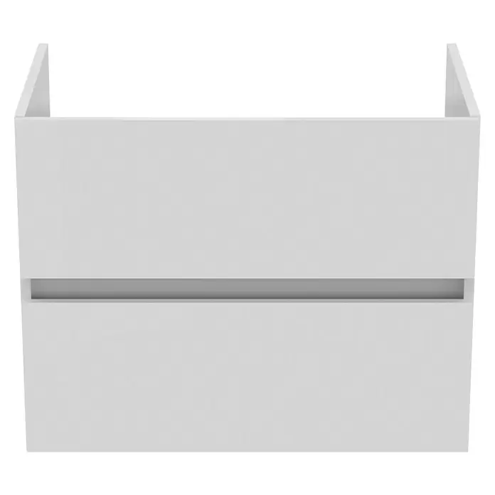 Ideal Standard Eurovit Badmöbel-Set + - 71 cm, Weiß - Weißes Wandmodul mit Griffmulde.