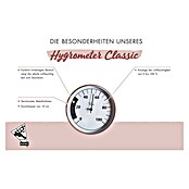 Karibu Hygrometer Classic (Metall)