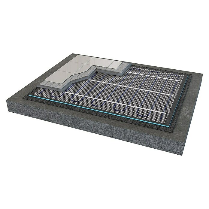 Rointe Suelo radiante Milos (50 cm x 20 m, Superficie calefactable: 10 m², 1.500 W) | BAUHAUS