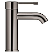 Grohe Essence New Waschtischarmatur S-Size (Ohne Zugstange, Hard Graphite, Glänzend)