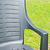 Progarden Stapelstuhl Talia (Stapelbar, Anthrazit, B x T x H: 60 x 55 x 91 cm) | BAUHAUS