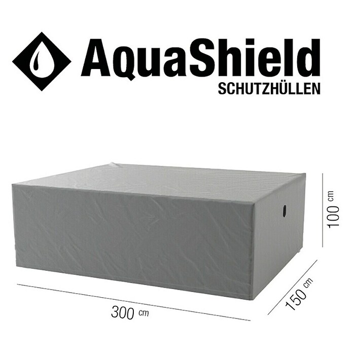 Siena Garden Sitzgruppen-Schutzhülle AquaShield (L x B x H: 300 x 150 x 100 cm, Kunststoff) | BAUHAUS