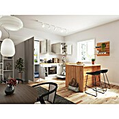 Respekta Cocina de isla Anton (An x L: 280 x 172 cm, Blanco, Con electrodomésticos) | BAUHAUS