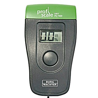 Burg-Wächter Feuchtigkeitsmessgerät Dry PS 7400 (Messbereich: -10 °C bis +50 °C Umgebungstemperatur)