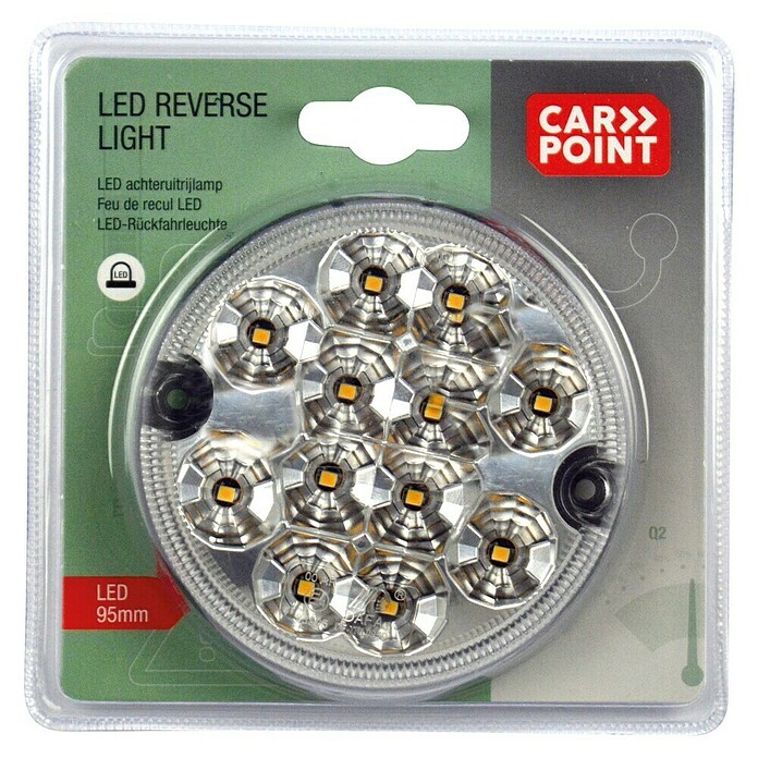 Carpoint Knipper- en remlichtlamp (Wit, l x b x h: 4,1 x 14 x 14 cm) | BAUHAUS