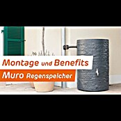 Garantia Classic Line Regenspeicher Muro (260 l, Graphit) | BAUHAUS