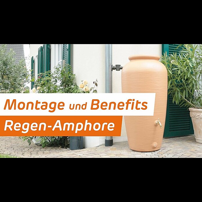 Garantia Classic Line Regenspeicher Amphore (500 l, Terrakotta) | BAUHAUS