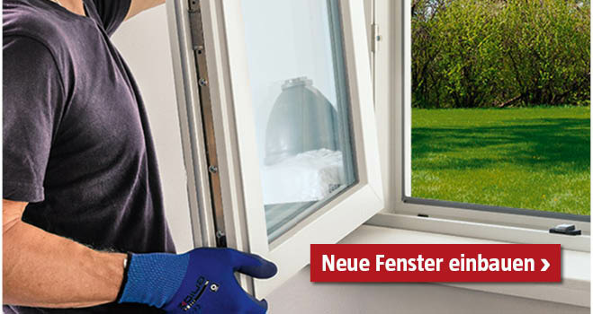 Fenster einbauen