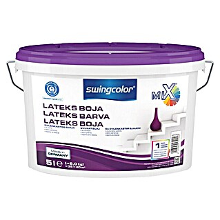 swingcolor Lateks barva (Bela, Svilnati sijaj, 5 l)