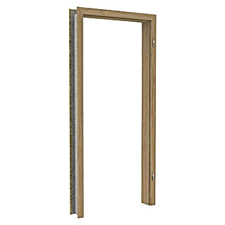 Lip Bled Podboj za vrata Hrast grča CPL2 (850 x 2.000 mm, Debelina stene: 100 mm, Smer odpiranja: Desno)