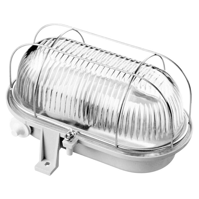 Svetilka za vlažne prostore  (100 W, IP44, Siva) | 3095 - Kellerlicht | CAKA - Zweckleuchten | CAK - Technisches Licht | CA - Beleuchtung | C - Elektro | BAUHAUS