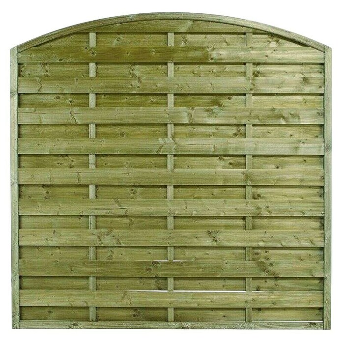 Panelna ograja  (Š x V: 180 x 180 cm, Barva lesa) | 7411 - Lamellenzäune/Dichtzäune | IAGB - Gartenholz | IAG - Außenbereichsausstattung | IA - Gartenhartware | I - Stadtgarten | BAUHAUS