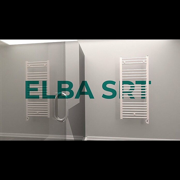 Rointe Radiador toallero eléctrico Elba SRT (An x Al: 50 x 77 cm, 300 W, Blanco) | BAUHAUS