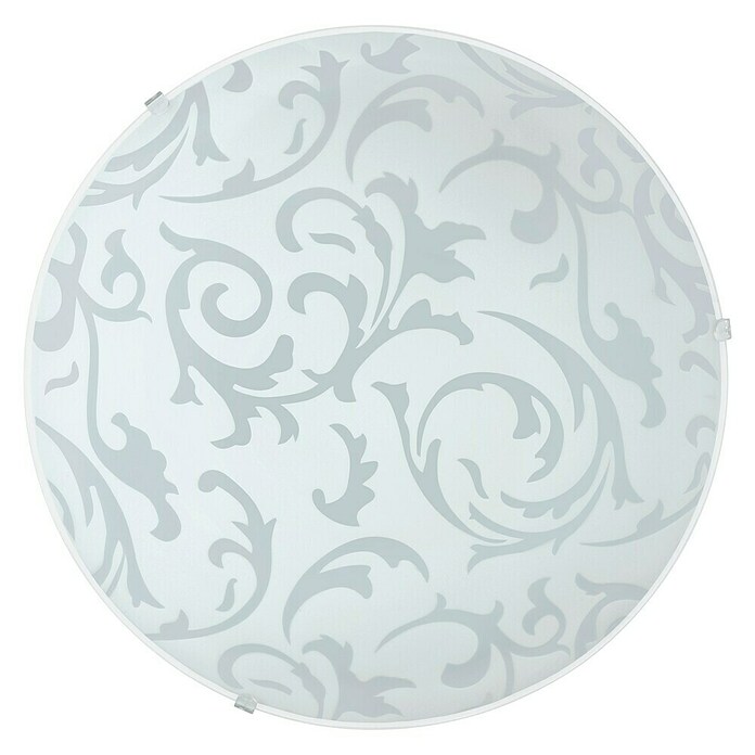 Eglo Plafón redondo Scalea (60 W, Ø x Al: 31 x 10 cm, Blanco, E27) | BAUHAUS