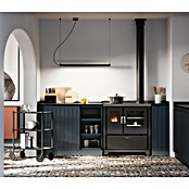 FreePoint Küchenherd Frida 80 (7,5 kW, Raumheizvermögen: 214 m³, Schwarz) | BAUHAUS
