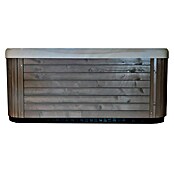 Camargue Hidromasaje para exterior Bali (200 x 200 x 92 cm, Blanco/Madera, Número de personas máx.: 5) | BAUHAUS
