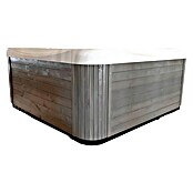 Camargue Hidromasaje para exterior Bali (200 x 200 x 92 cm, Blanco/Madera, Número de personas máx.: 5) | BAUHAUS
