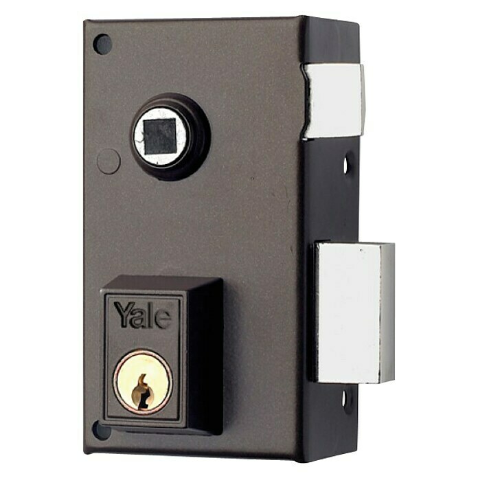 Yale Cerradura con cerrojo 56B60 (Tipo de cerradura: Cerradura de bombín, DIN-derecha, Puerta exterior)