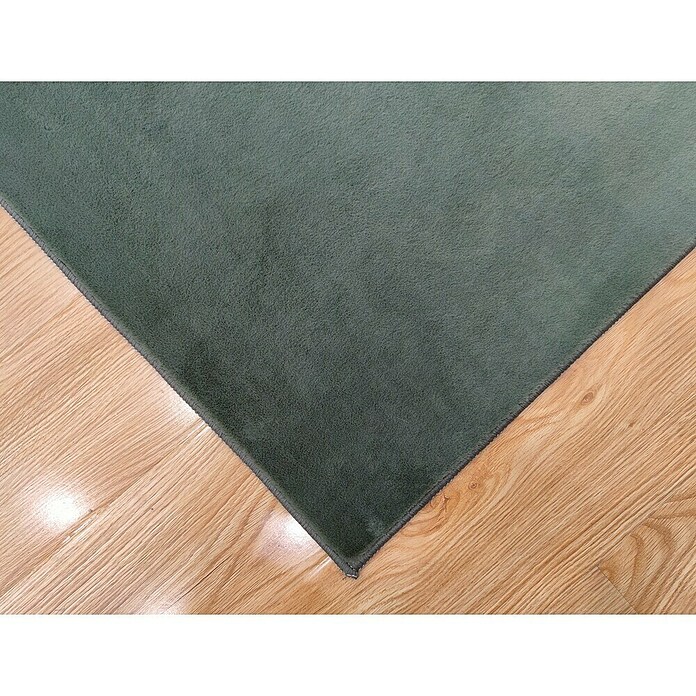 Alfombra de pelo corto Aiden (Kaki, 170 x 120 cm, Poliéster) | BAUHAUS
