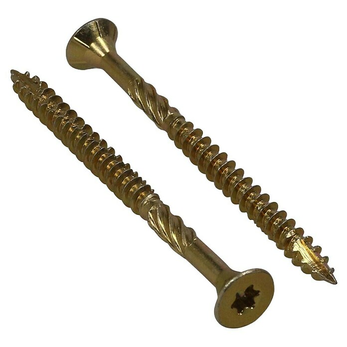 Profi Depot Mehrzweck-Schraube Turbo Drill (Ø x L: 6 x 100 mm, TX für TORX-Antriebe, Senkkopf, 50 Stk.)